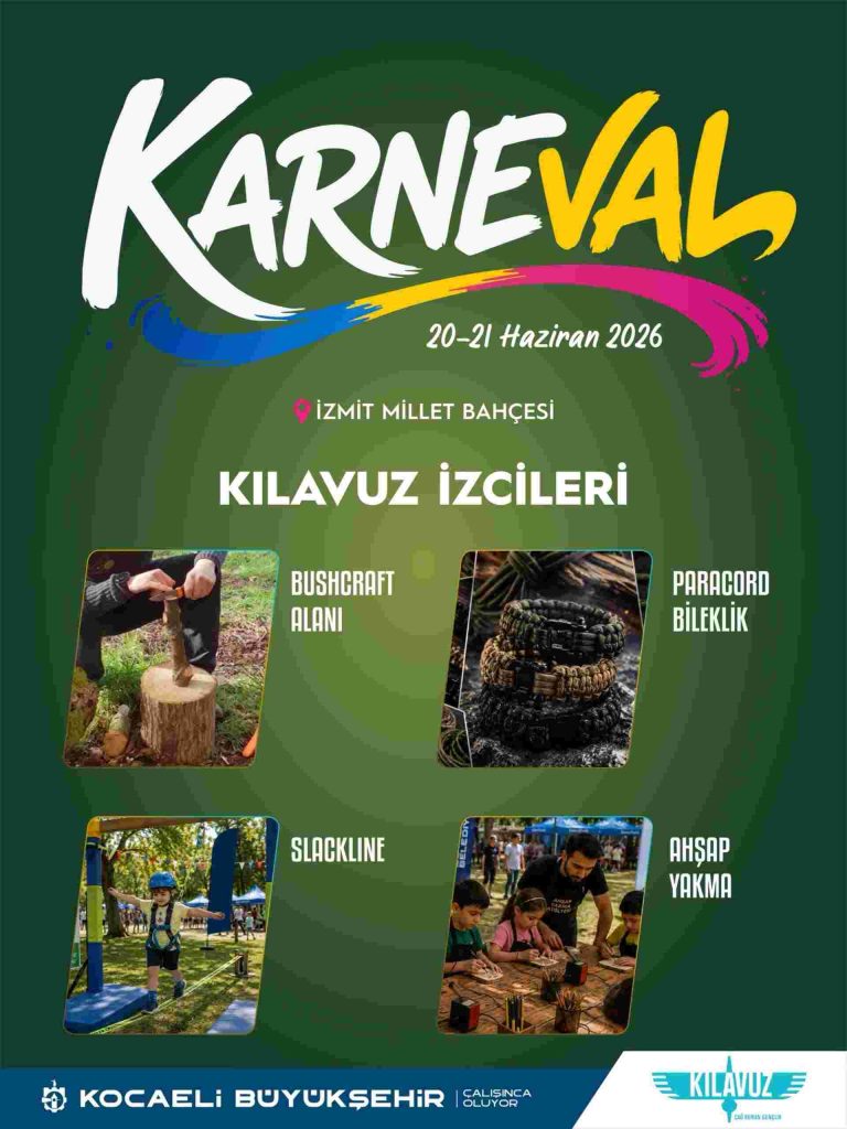 Çocuklar için büyük buluşma Karneval’da