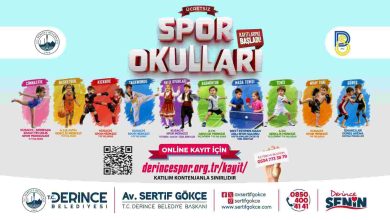 Derince’de Ücretsiz Yaz Spor Okulları Kayıtları Başladı