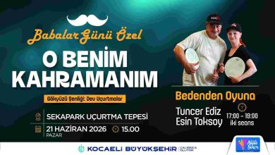 “En Baba” uçurtmalar gökyüzünü renklendirecek
