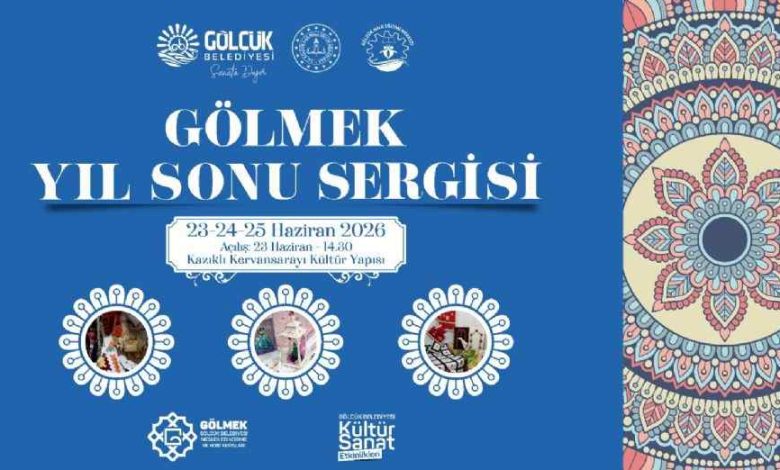 GÖLMEK Yılsonu Sergisi 23-25 Haziran´da Kervansaray´da
