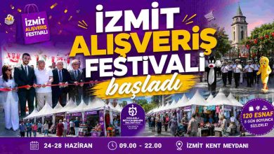 İzmit Alışveriş Festivali başladı