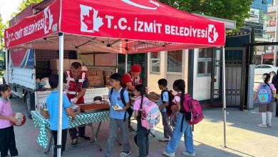 İzmit Belediyesinden öğrencilere beslenme desteği sürüyor