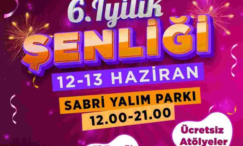 İzmitliler 6. İyilik Şenliği’nde buluşacak