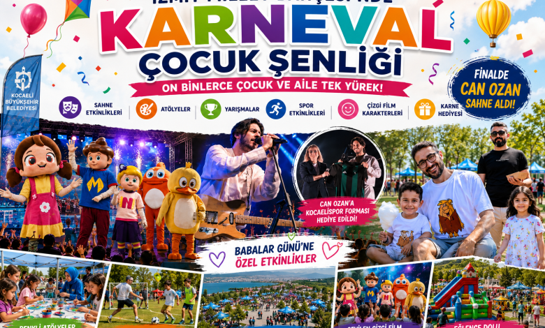 Karneval Çocuk Şenliği Coşkuyla Sona Erdi