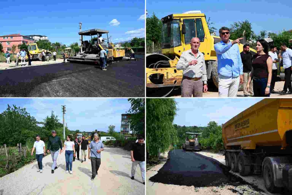 Kartepe’de Asfalt Seferberliği Sürüyor