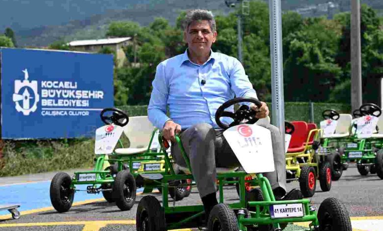 Kartepe’ye Modern Trafik Eğitim Parkuru