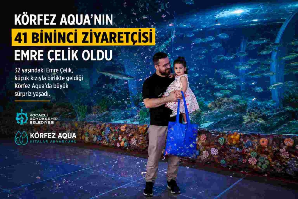 Körfez Aqua, 41 bininci ziyaretçi