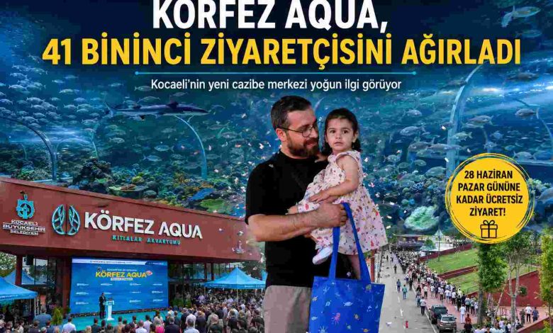 Körfez Aqua, 41 bininci ziyaretçisini ağırladı