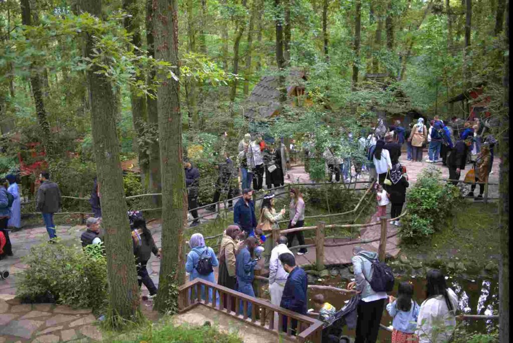  Ormanya, bayram tatilinde 215 bin kişiyi ağırladı