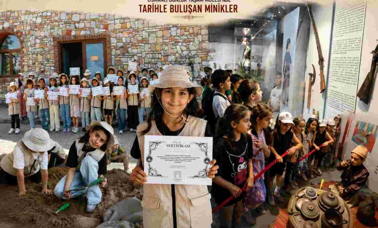 Osmanlı Günlük Yaşam Müzesi’nde Tarihle Buluşan Minikler