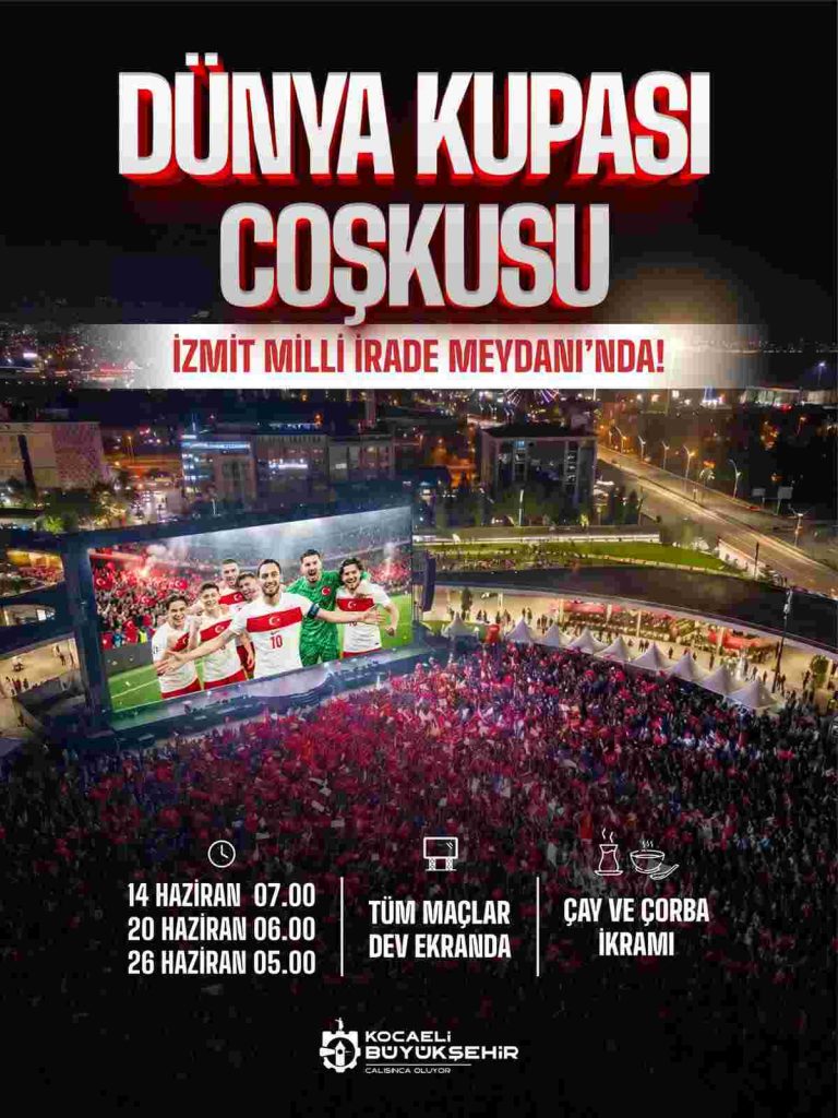 Tüm Kocaeli omuz omuza, Milli İrade Meydanı’na