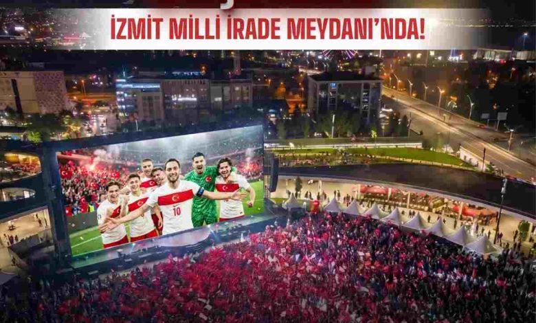 Tüm Kocaeli omuz omuza, Milli İrade Meydanı’na