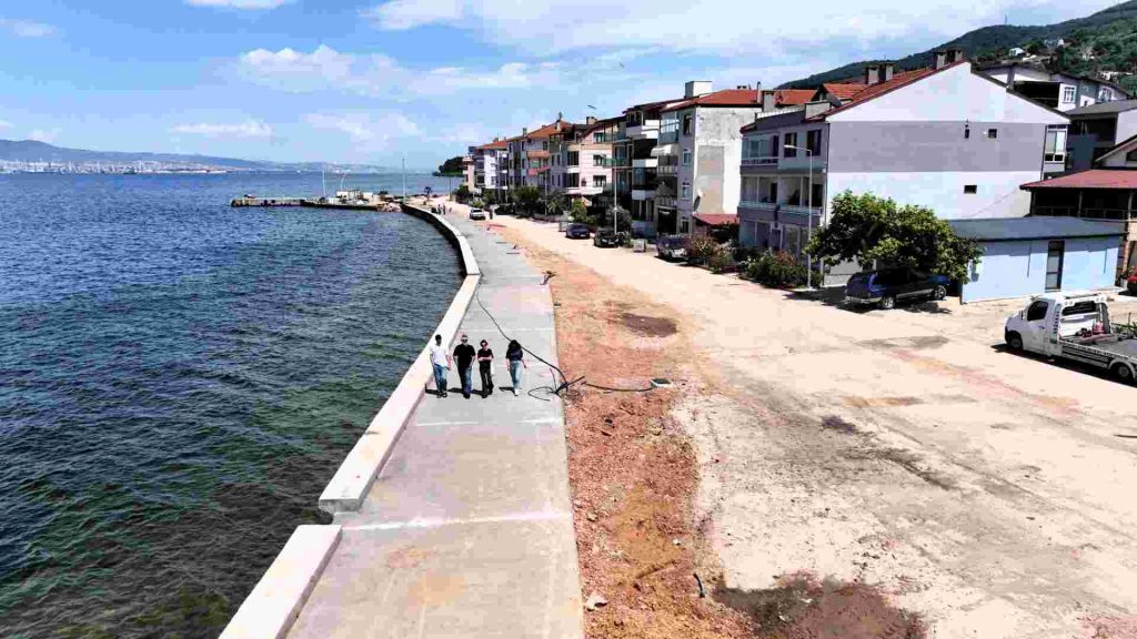 Ulaşlı’daki dalga kırıcı set, taşkın riskini önleyecek