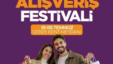 4.Gebze Alışveriş Festivali kapılarını açıyor