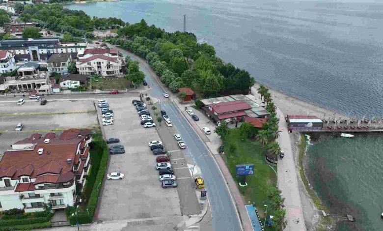 Başiskele sahilinde trafik yeniden düzenleniyor
