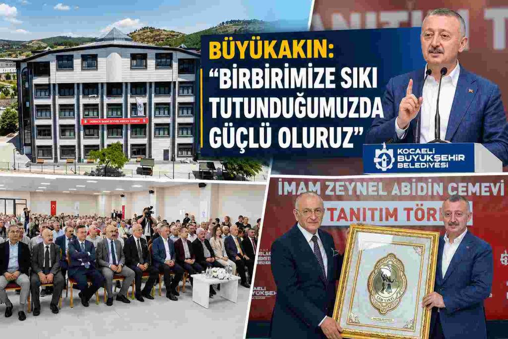Büyükakın “Birbirimize sımsıkı tutunduğumuzda güçlü oluruz”