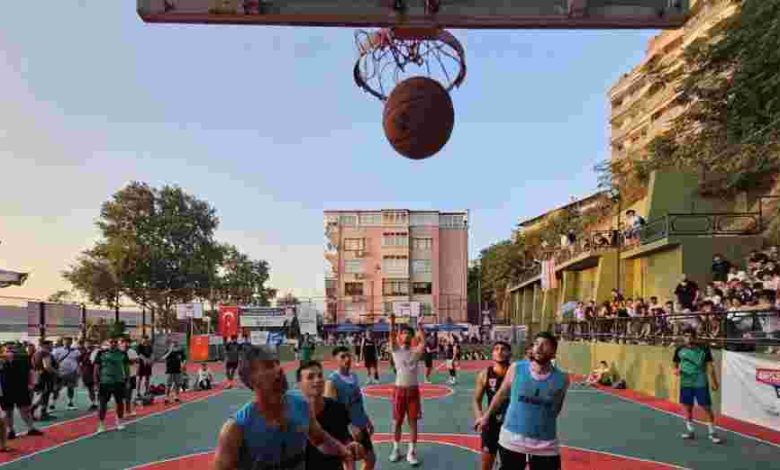 Değirmendere Sahilinde Heyecan Sırası Basketbolda