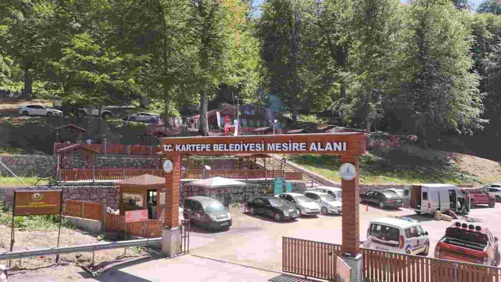 Kartepe Mesire Alanı Yazın da Doğaseverlerin Vazgeçilmez Adresi