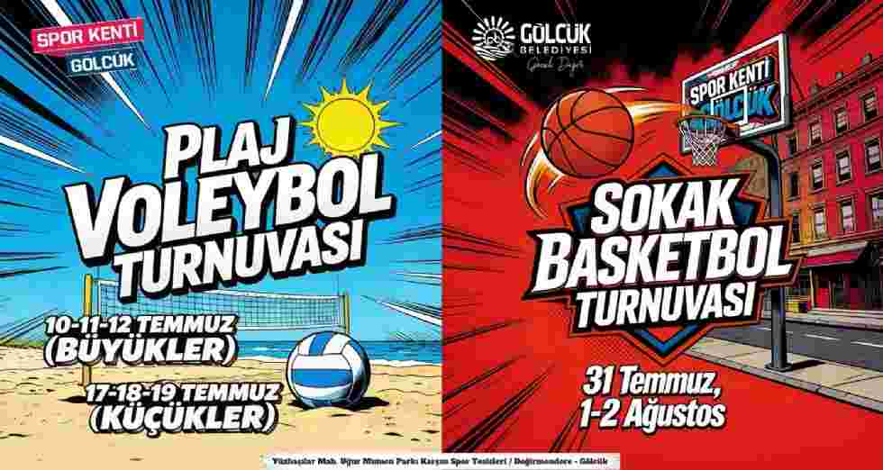 Gölcük'te Plaj Voleybolu Heyecanı Başlıyor