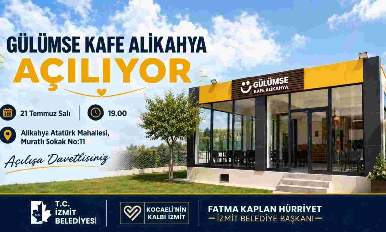 Gülümse Kafe Alikahya hizmete açılıyor