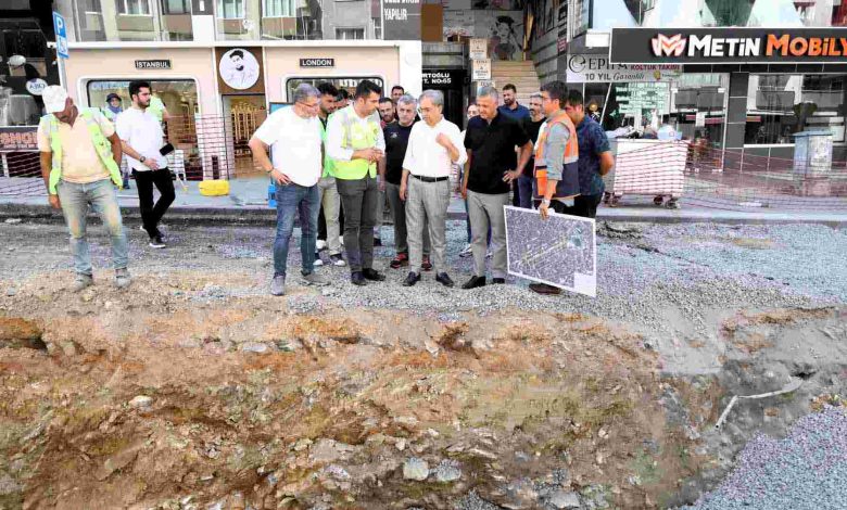 Hayri Baraçlı, Gebze’deki stratejik projeleri yerinde inceledi