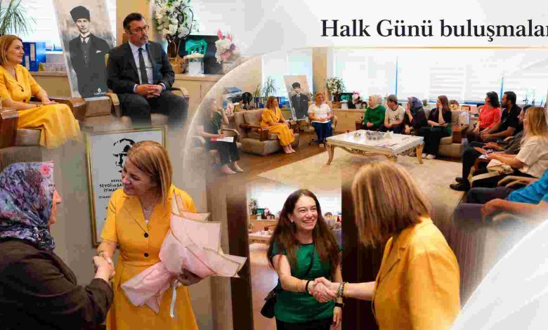 Fatma Kaplan Hürriyet Halk Günü buluşmasında vatandaşların talep ve önerilerini dinliyor