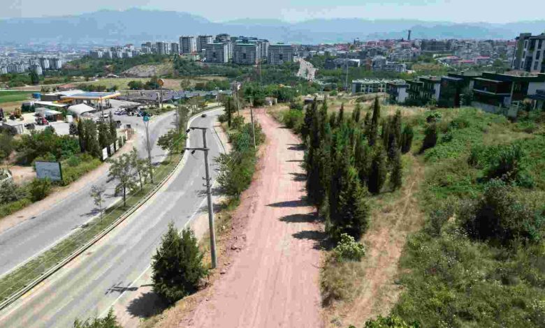 İzmit Belediyesinden Kabaoğlu’na yeni imar yolu
