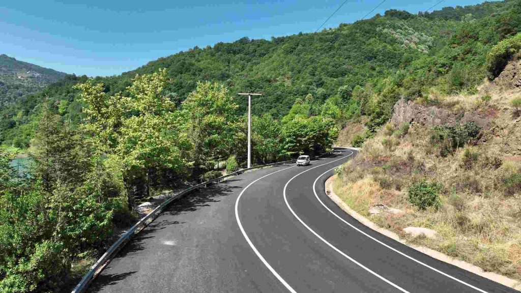 Yuvacık Barajı yolu yenilendi