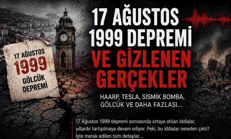 17 Ağustos 1999 Depremi ve Gizlenen Gerçekler