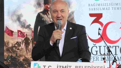 Fatma Başkan’ın 30 Ağustos mesajı İzmitlilerle paylaşıldı