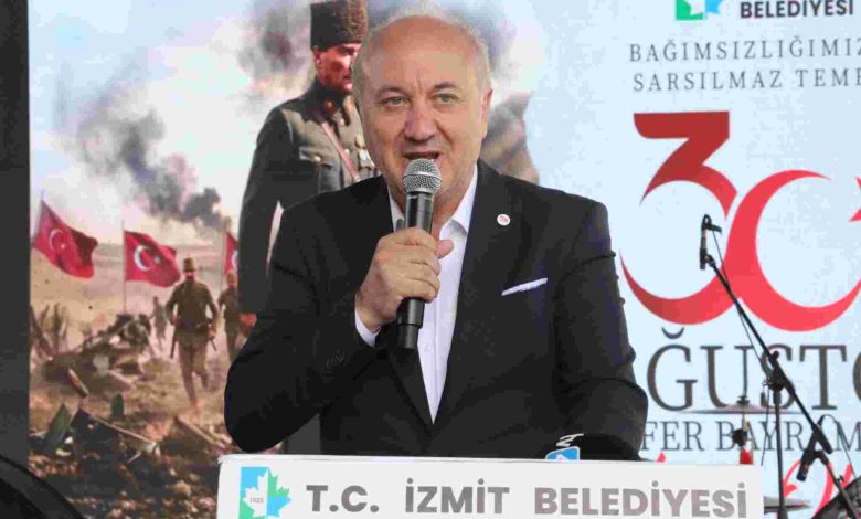 Fatma Başkan’ın 30 Ağustos mesajı İzmitlilerle paylaşıldı