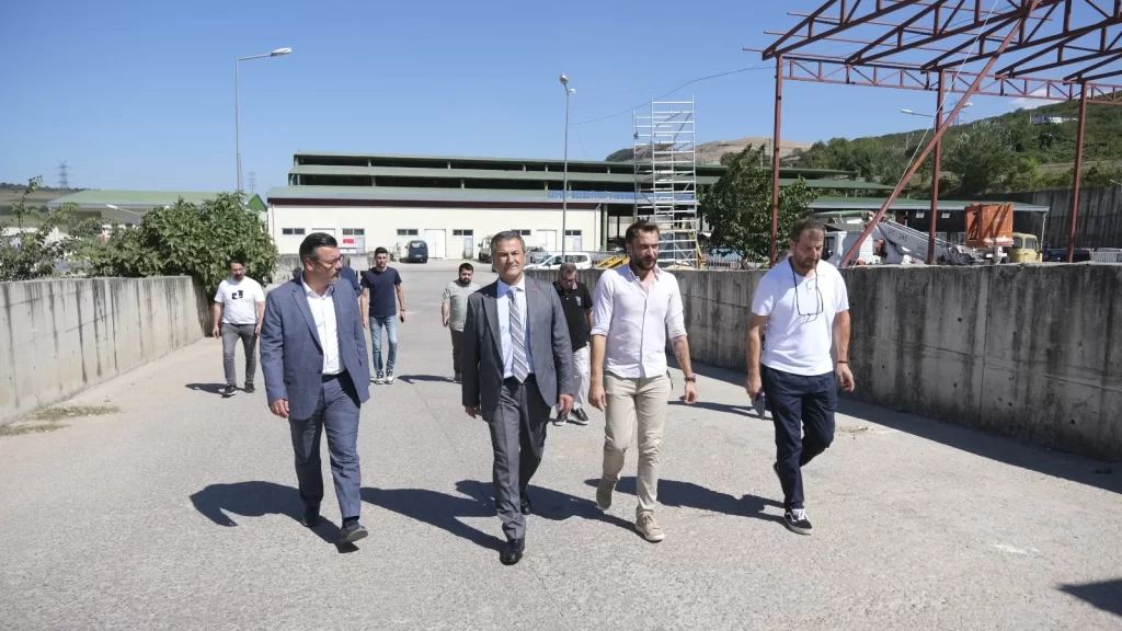 Başkan Vekili Lütfü Obuz asfalt plent tesisindeki çalışmaları inceledi - görsel 3