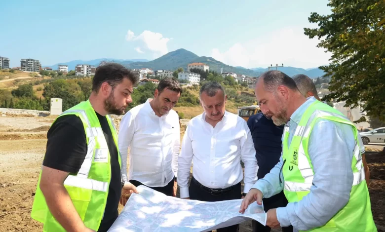 Başkan Büyükakın’dan yerinde inceleme