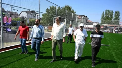 Başkan Kocaman Çalışmaları Yerinde İnceledi