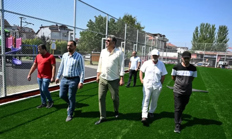 Başkan Kocaman Çalışmaları Yerinde İnceledi