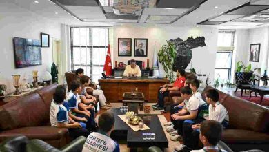 Başkan Kocaman, Şampiyon Güreşçilerle Buluştu