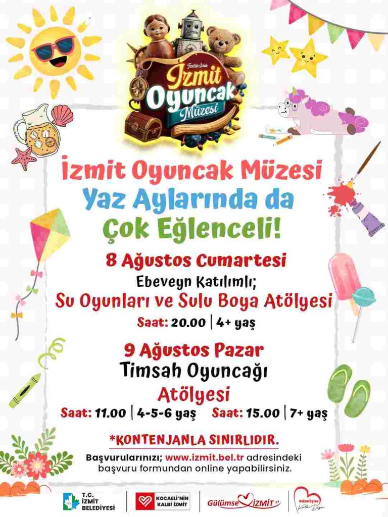 Çocuklar bu hafta sonunda Oyuncak Müzesi’nde