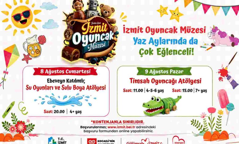 Çocuklar bu hafta sonunda Oyuncak Müzesi’nde