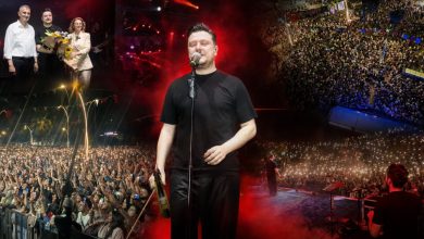 Ekin Uzunlar Gölcük konserinde Çınarlık Meydanı’nı dolduran müzikseverler