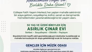 Gültepe Fatih Yaşam Merkezi mahalle sakinlerinin buluşma adresi oluyor