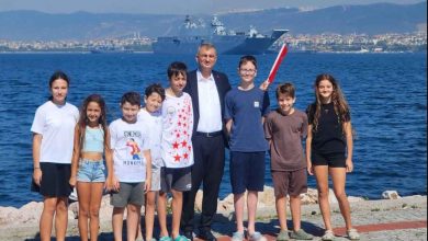 Gölcük Sahilinde Mavi Vatan Coşkusu