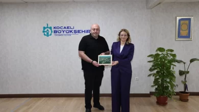 Gürcistan Kutaisi heyetinden Büyükşehir’e ziyaret