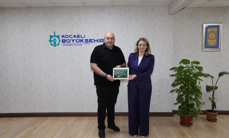 Gürcistan Kutaisi heyetinden Büyükşehir’e ziyaret