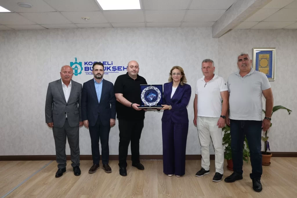 Gürcistan Kutaisi heyetinden Büyükşehir’e ziyaret - görsel 2