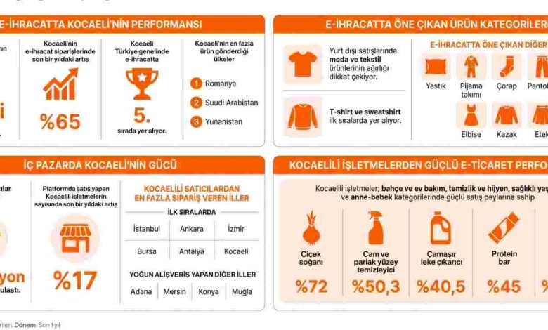 Kocaeli e-ihracat ve Trendyol satıcıları
