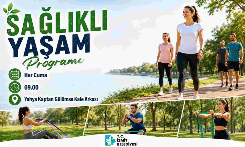 Sağlıklı Yaşam Programı her cuma vatandaşları sporla buluşturuyo