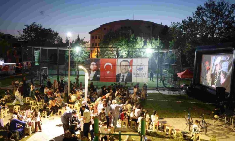 Yaz Sinema Günleri Derincelileri Buluşturuyor