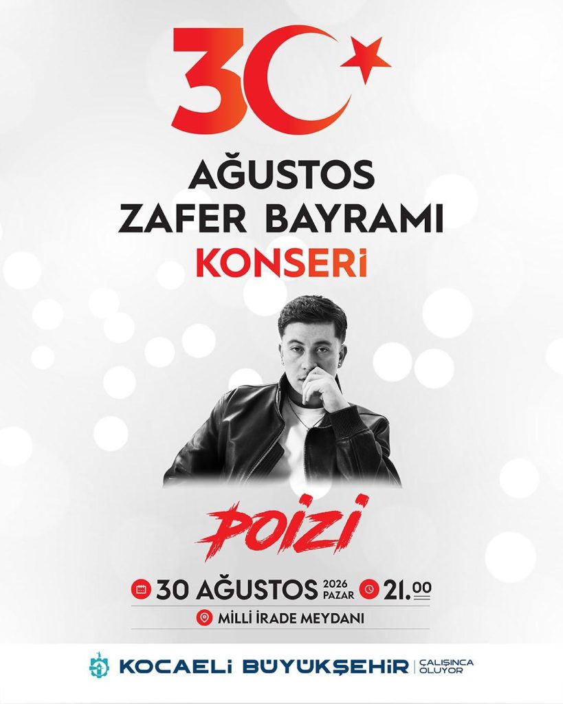 Zafer Bayramı’na Büyükşehir’den çifte konser