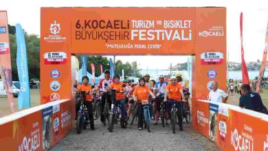 6. Kocaeli Büyükşehir Turizm ve Bisiklet Festivali başladı
