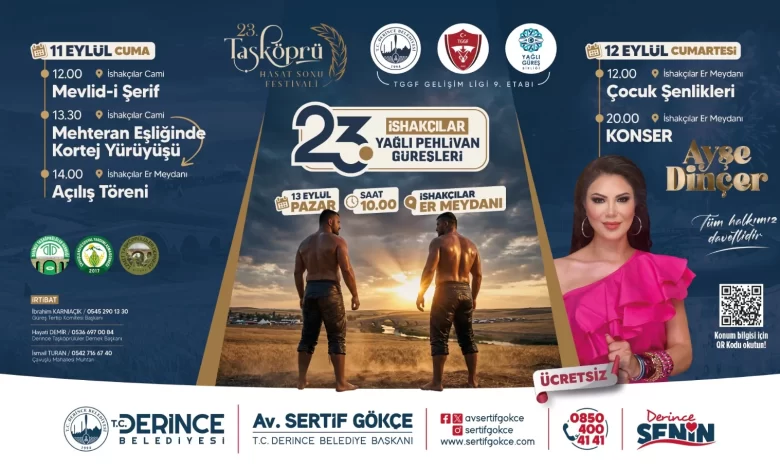 İshakçılar’da Festival Heyecanı Başlıyor